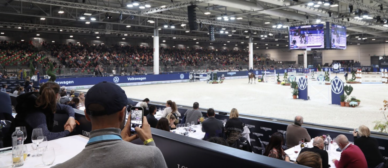La piste de Vérone. © Fieracavalli