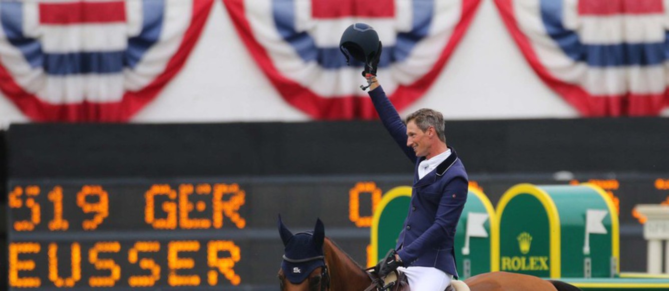 Daniel Deusser et Killer Queen, les héros de Spruce Meadows 2022. Photo: Spruce Meadows Media / Dave Chidley)