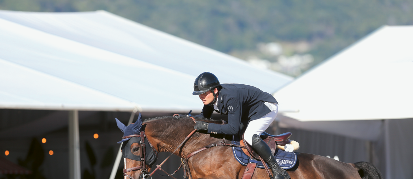 Bryan Balsiger et Dubai du Bois Pinchet lors de leur victoire dans le Grand Prix 4* d'Ascona en septembre. © Valeria Streun