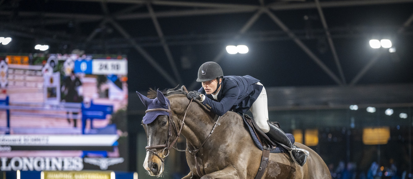 Longines FEI Jumping World Cup™ 2023 - Amsterdam  (GBR)Edouard Schmitz SUI - Quno