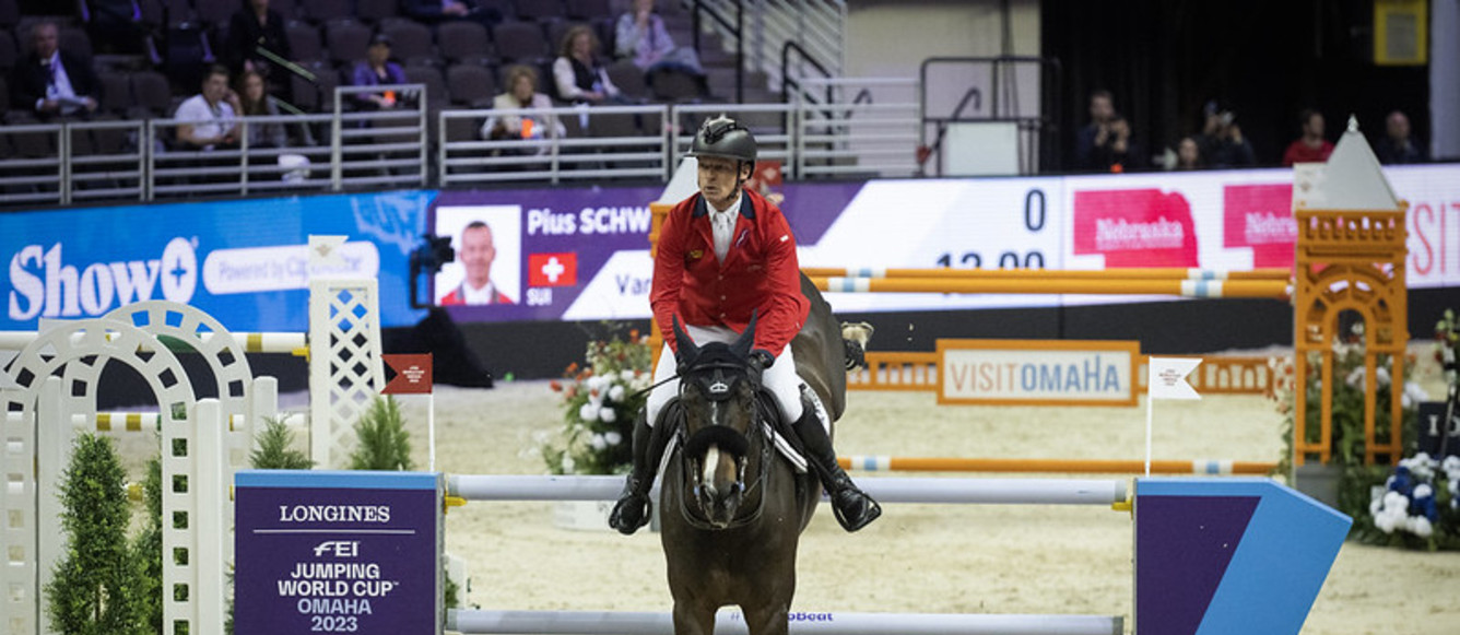 Pius Schwizer et Vancouver de Lanlore. Photo Tiffany Orlando