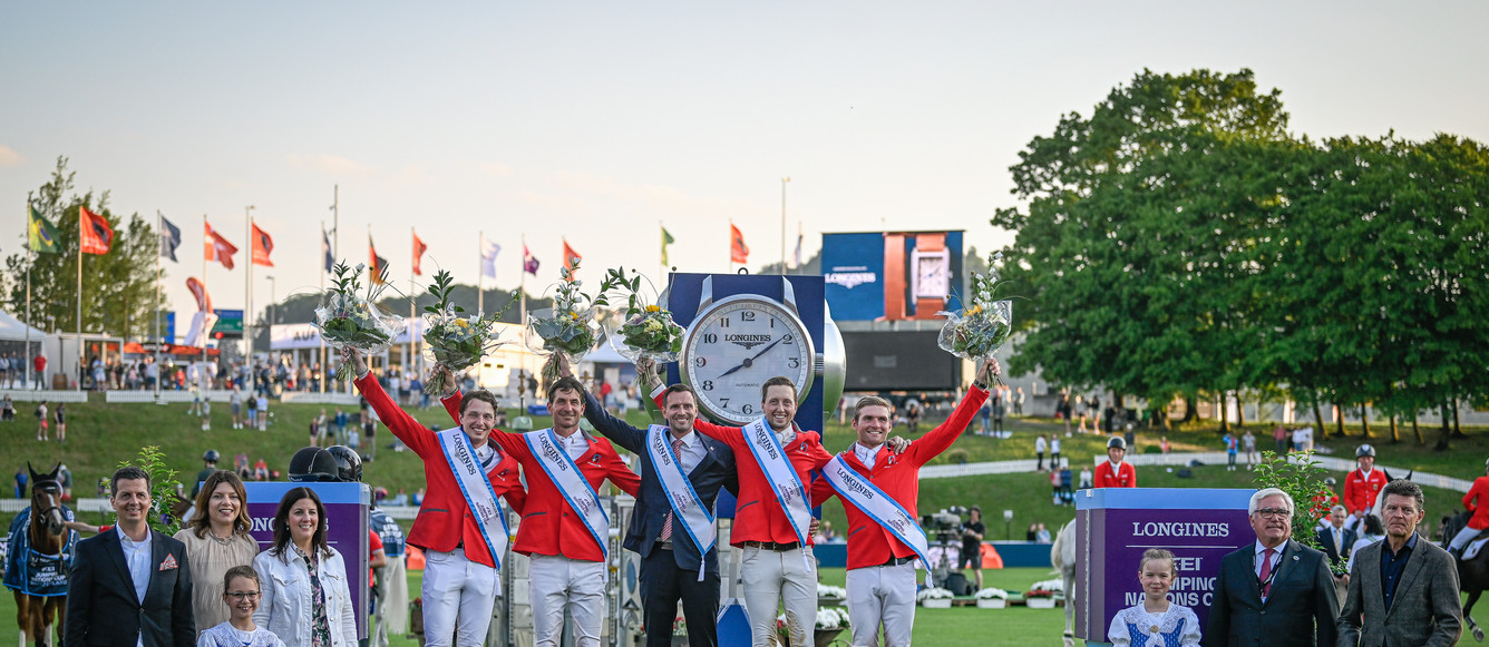 Sacrée victoire des Suisses dans la Coupe des Nations de St-Gall! / Copyright © CSIO St.Gallen / Katja Stuppia