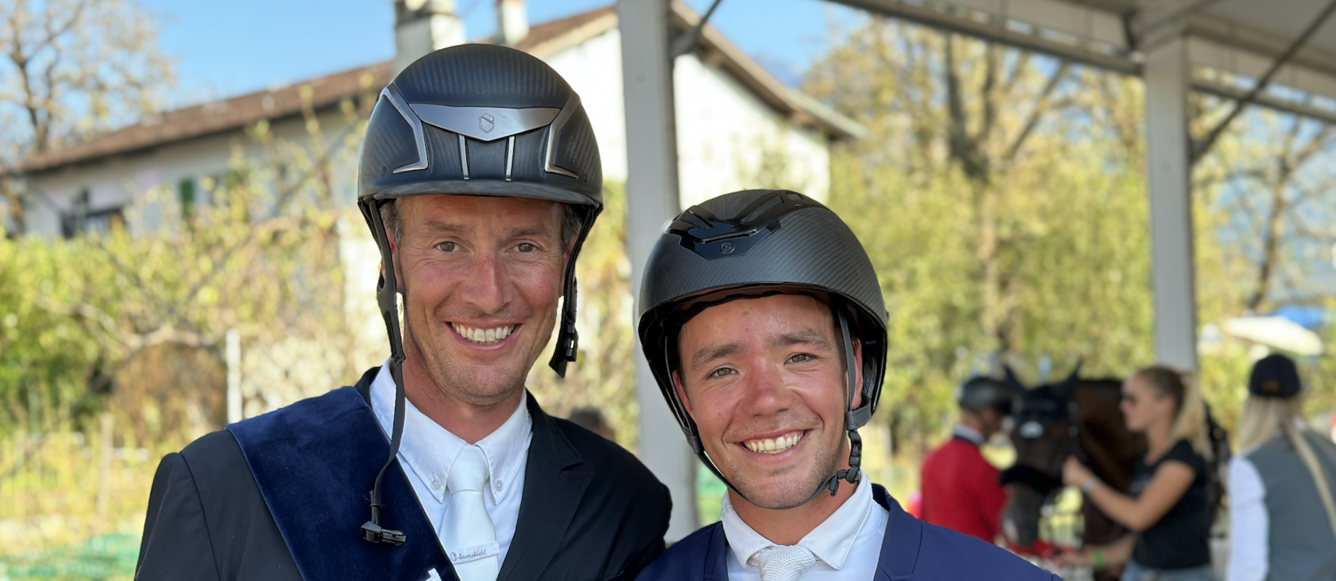 Alain Jufer et Anthony Bourquard ont signé un beau doublé pour le Jura au championnat de Suisse élite d'Ascona. ©EO