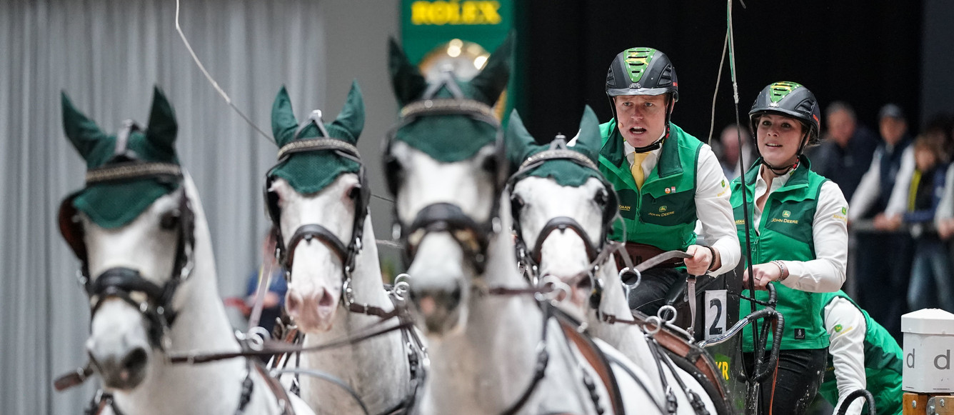 Bram Chardon of Nederlands during the day 6 of Rolex Grand Slam of Show Jumping on December 11, 2022 in Geneva, Switzerland. (Photo by Pierre Costabadie/Icon Sport)