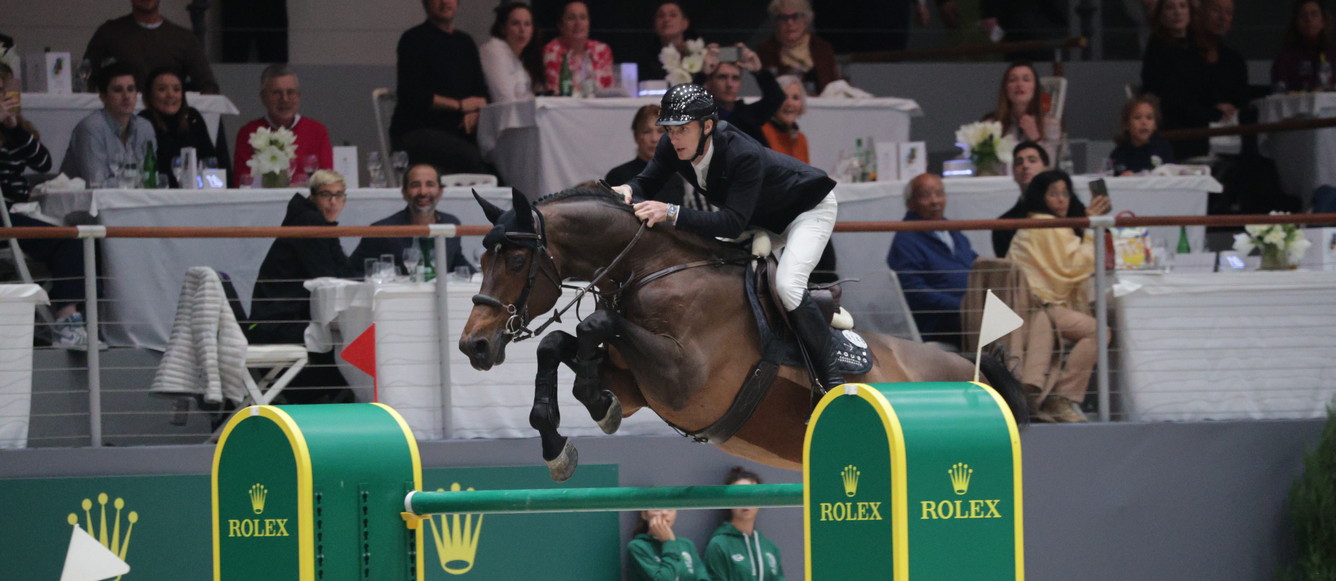 Richard Vogel et United Touch ont remporté le Grand Prix Rolex de Genève. © CHI de Genève