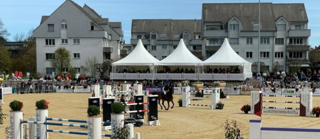 Le premier Grand Prix de l'année a lieu ce week-end à Amriswil. © Osterspringen Amriswil