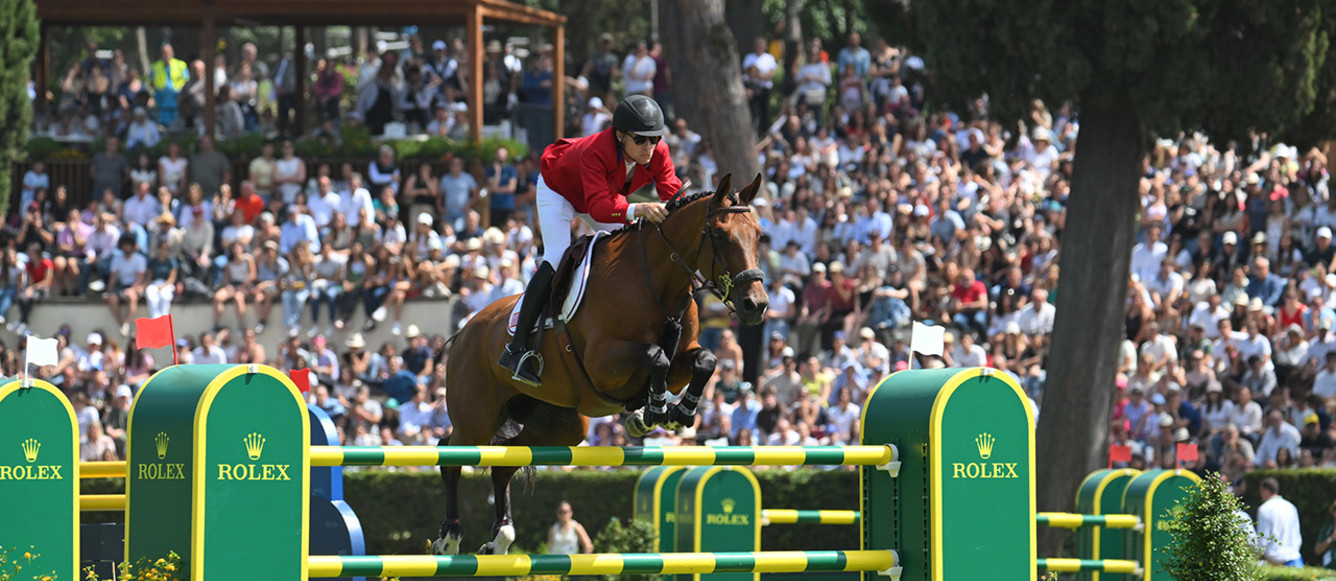 Karl Cook  et Caracole de la Roque - ph. Fotografi Sportivi-