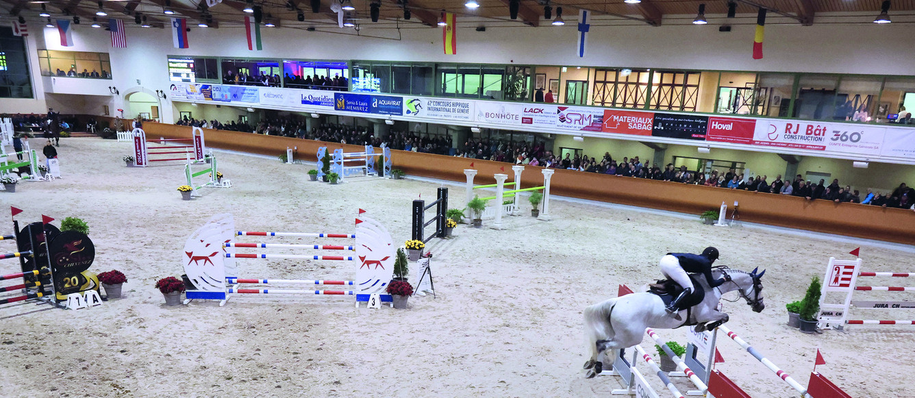 La belle piste indoor de Chevenez accueille la relève cette semaine. © PhotoBujard