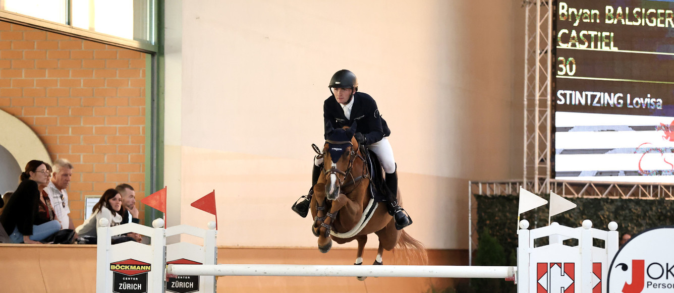 Bryan Balsiger et Castiel ont pris la 2e place du Grand Prix 2* de Chevenez. © PhotoBujard