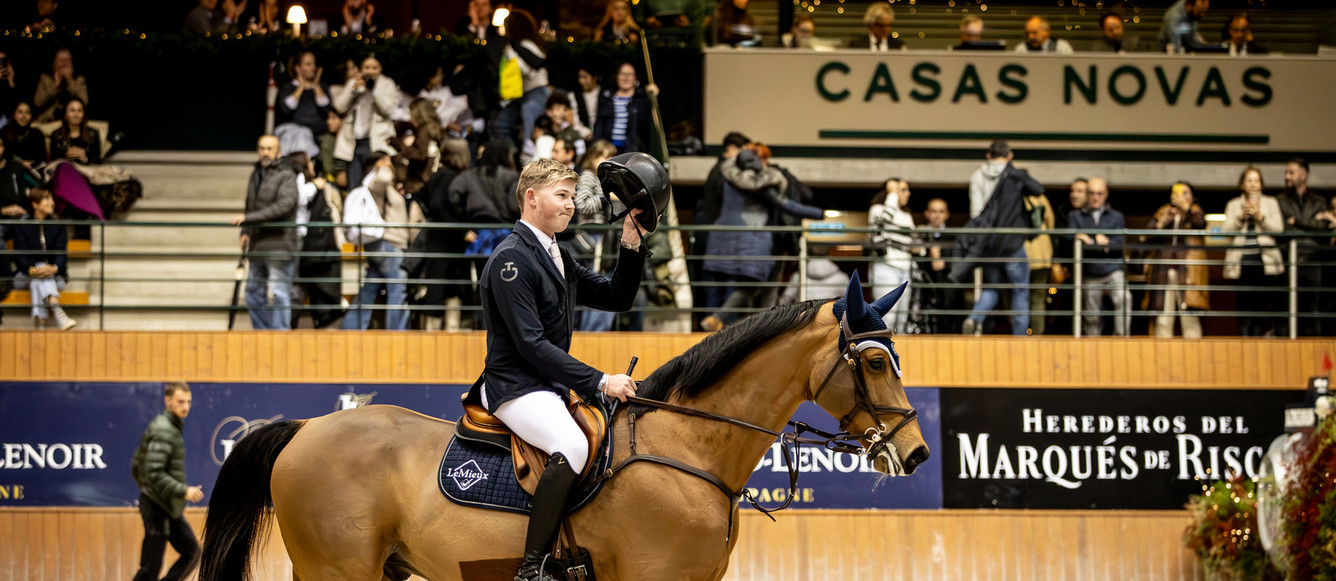 CSI5*LONGINES FEI JUMPING WORLD CUP, A Coruña(ESP)™2023Harry Charles(GBR) and Sherlock, WINNER, CSI5*LONGINES FEI JUMPING WORLD CUP, A Coruña(ESP)™2023