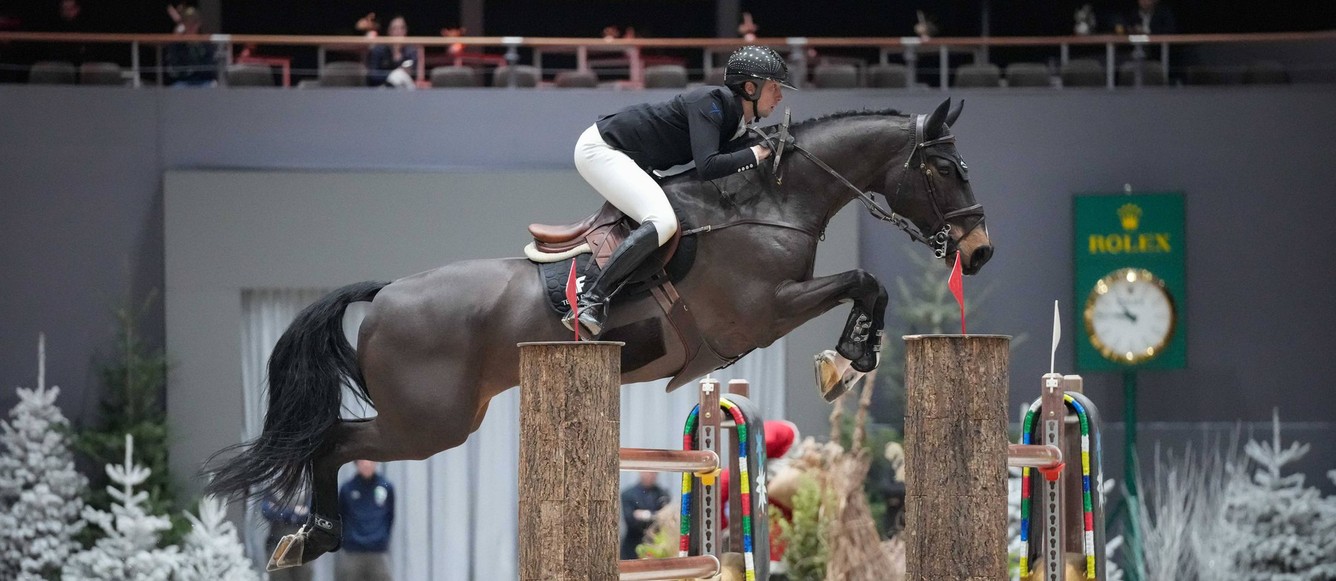 Avec Conner Jei, Martin Fuchs a survolé le Trophée de Genève. © CHIG / Pierre Costabadie