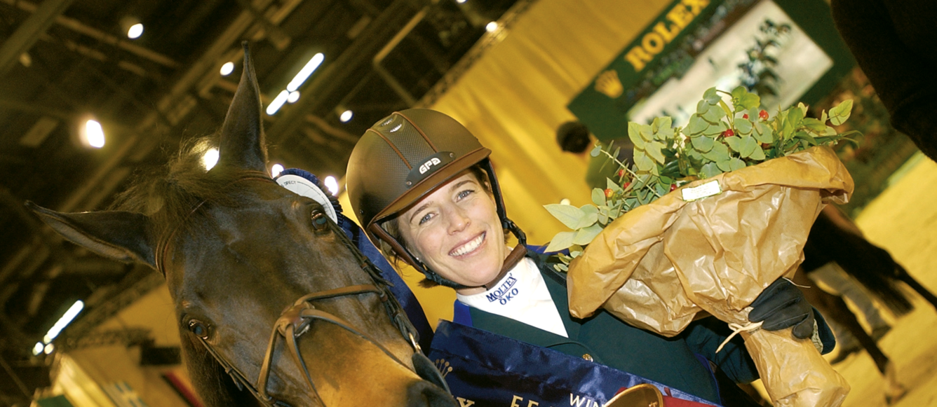 Meredith Michaels-Beerbaum avait triomphé deux fois dans la finale du Top 10. © Pierre Costabadie