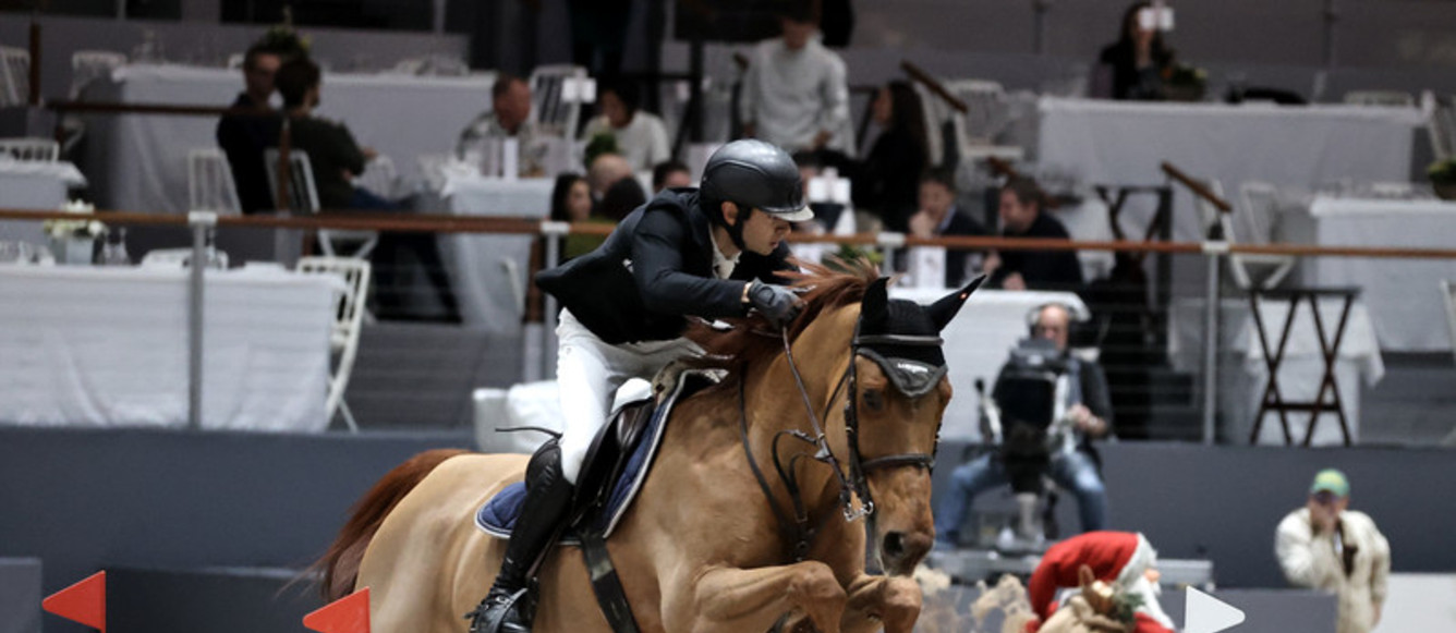 Thibaut Keller et Happy Girl T au CHI de Genève 2024. © PhotoBujard 