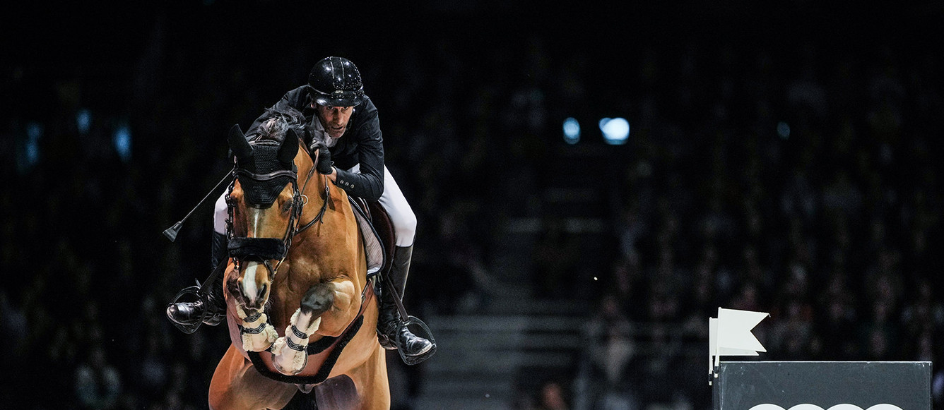 Cédric Hurel et Fantasio Floreval Z, victorieux du GP Audi 2025 de Bordeaux. © Artiste Associé – Jumping de Bordeaux/LDD