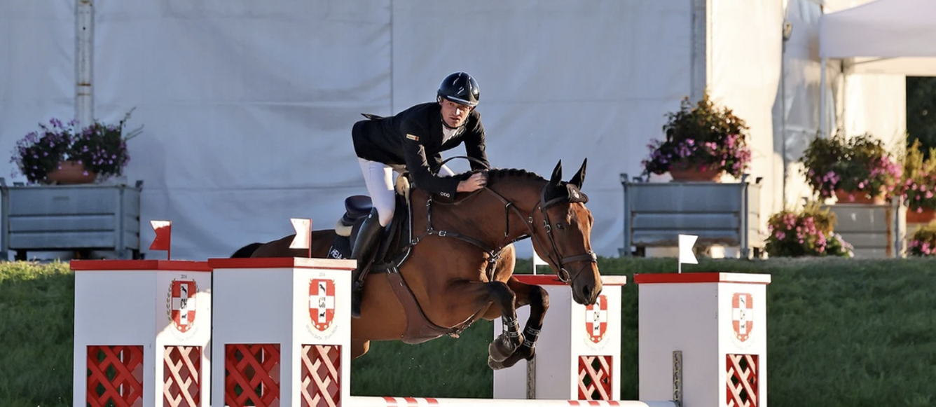 C’est Billie de la Mire CH (par By Cera d’Ick), championne de Suisse des 6 ans l’an dernier avec Robin Godel, qui a mis l’affixe de l’élevage d’Olivier Meyer sous les feux de la rampe. © photobujard.com