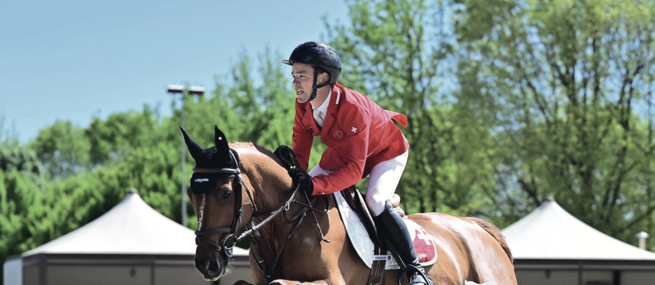 Anthony Bourquard et Fontainebleau Manciais dans la Coupe des Nations de Gorla Minore. © sassofotografie.it