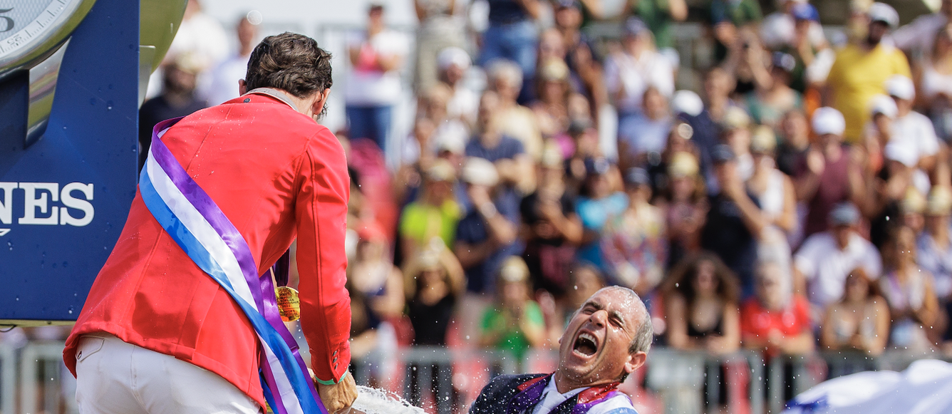 Steve Guerdat et Julien Épaillard étaient tous deux sur le podium individuel des Européens de Milan il y a deux ans. © FEI