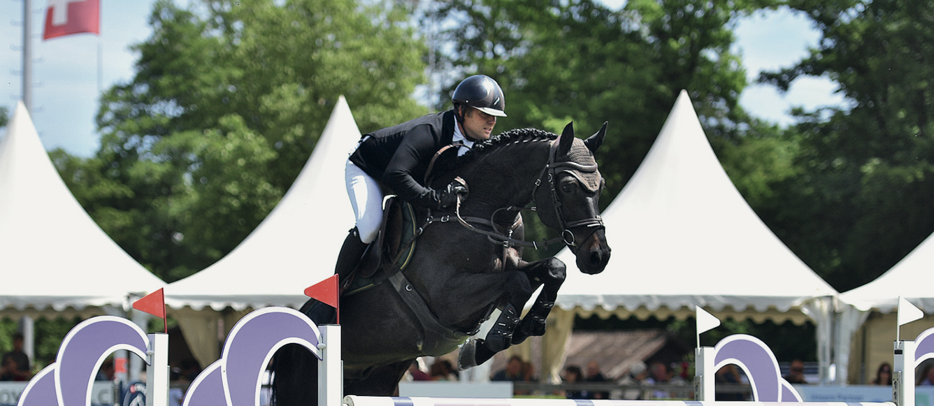 Martin Kühnis et Citano van’t Prinselveld ont signé leur meilleur résultat ensemble en se hissant à la 2e place du Grand Prix d’Aarberg. © photoprod.ch-Delphine Valloton