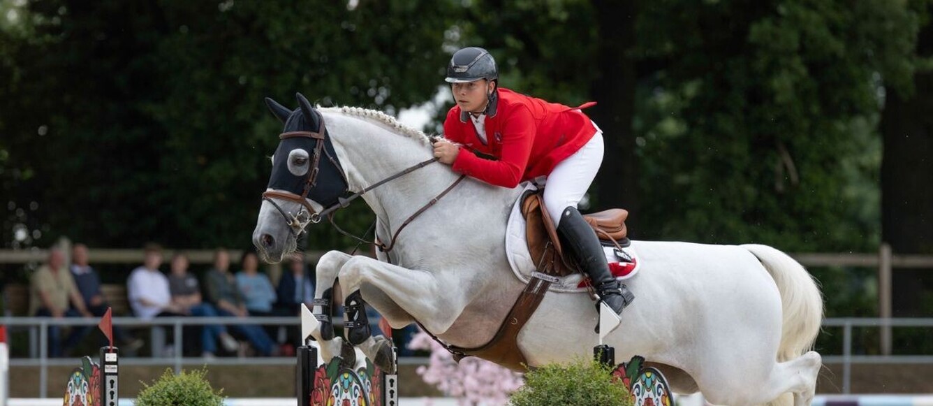Noah Philips-de Vuyst décroche le bronze en individuel aux Championnats d'Europe de Riesenbeck.