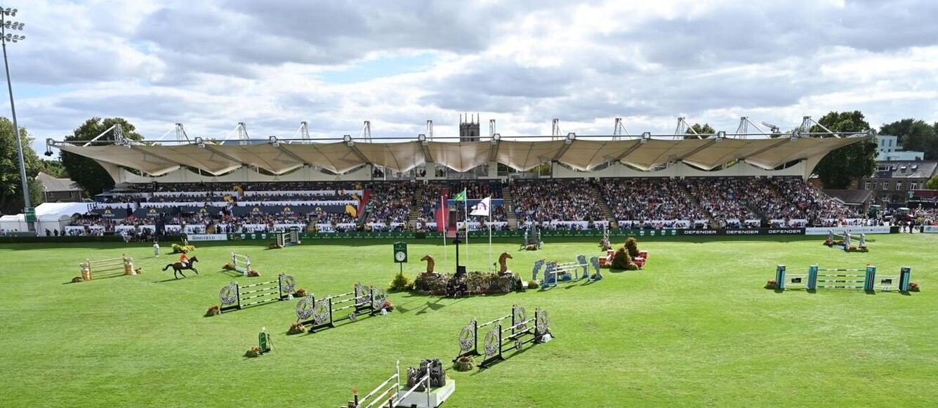 Le mythique CSIO de Dublin, qui réunit des foules de passionnés chaque année, fête ses 150 ans cette année. © Rolex Equestrian Series