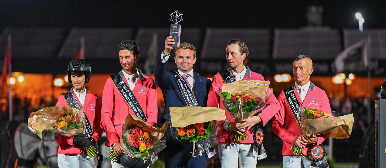 L'an dernier, la Suisse s'imposait dans la Coupe des Nations de Bruxelles. © Rolex Series L'équipe va-t-elle réussir à conserver son bien ? 