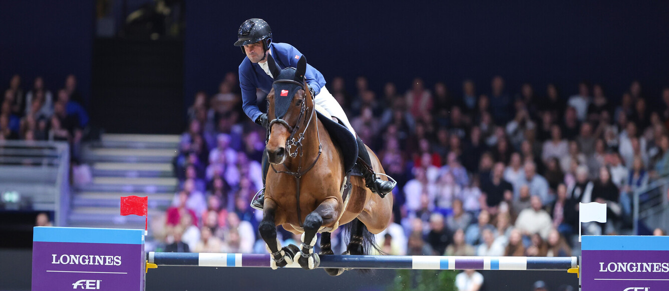 A Equita Lyon, Olivier Perreau et Dorai d'Aiguilly ont décroché la plus belle victoire de leur carrière. © Tiffany van Halle