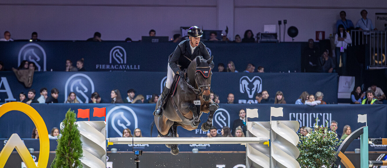 Alain Jufer et Dante MM brillants 2es à Vérone © FEI