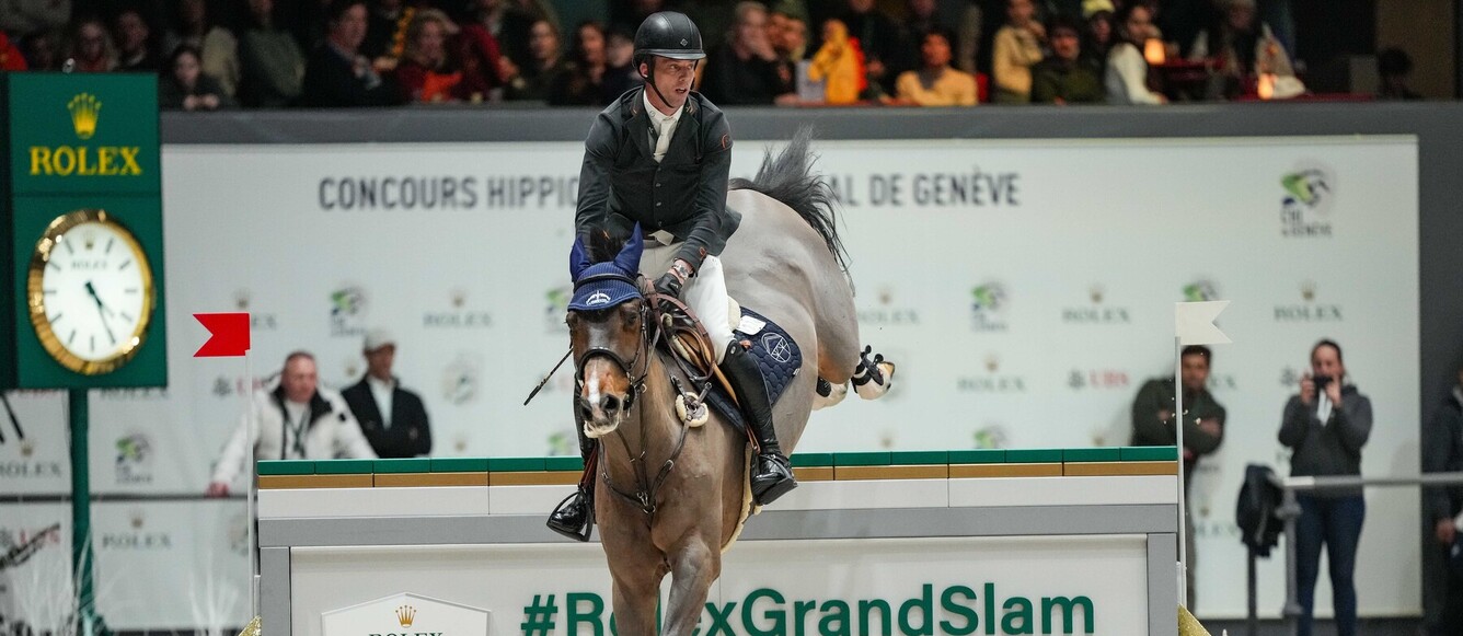 Harrie Smolders et Monaco défendront leur bien dans le Grand Prix Rolex. © CHI de Genève