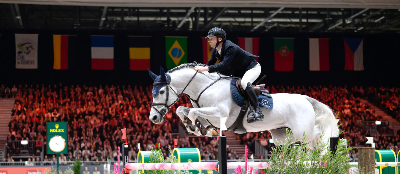 Par deux fois, Jason Smith et Picobello van't Roosakker se sont révélés à Genève. Après leur classement dans l'UBS Challenge en 2024, les voici 5es du Rolex Grand Prix en 2025 ! © Pierre Maillard