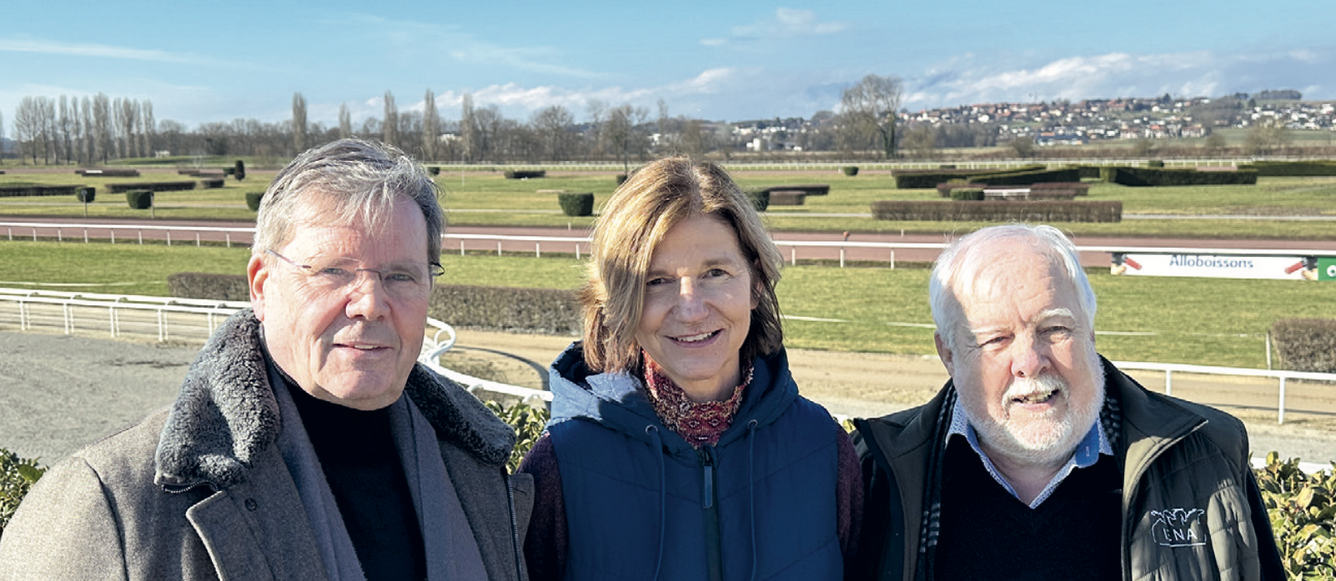 Peter Scotton, Christine Baumgartner et Denis Roux (de g. à dr.), un trio motivé qui a la lourde tâche de redresser et de pérenniser l’IENA ces prochaines années. © Alban Poudret