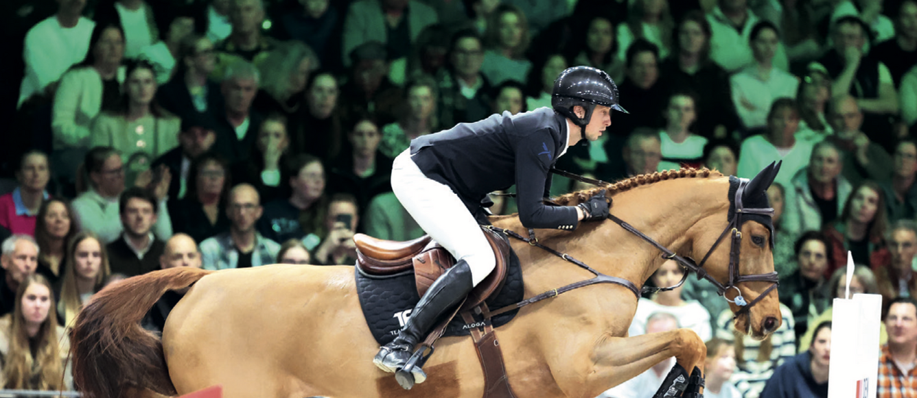 En l’absence de Leone Jei, Martin Fuchs peut compter sur L&L Lorde, qui ne cesse de progresser. L’alezan de Laura Connolly et Luigi Baleri vivra son premier grand championnat à Fort Worth. © Tiffany Van Halle