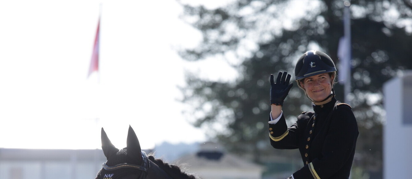 Pauline Basquin aura à coeur de briller sur ses terres à l'occasion du CDIO 5* de Fontainebleau. © PSV-LDD