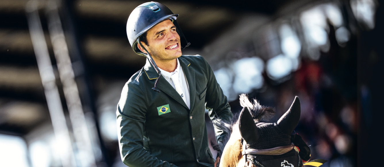 Stephan de Freitas Barcha s’est fait un nom en Europe ces dernières années. Le sympathique Brésilien fera même partie des favoris aux Mondiaux d’Aix-la-Chapelle cet été. © Luis Ruas