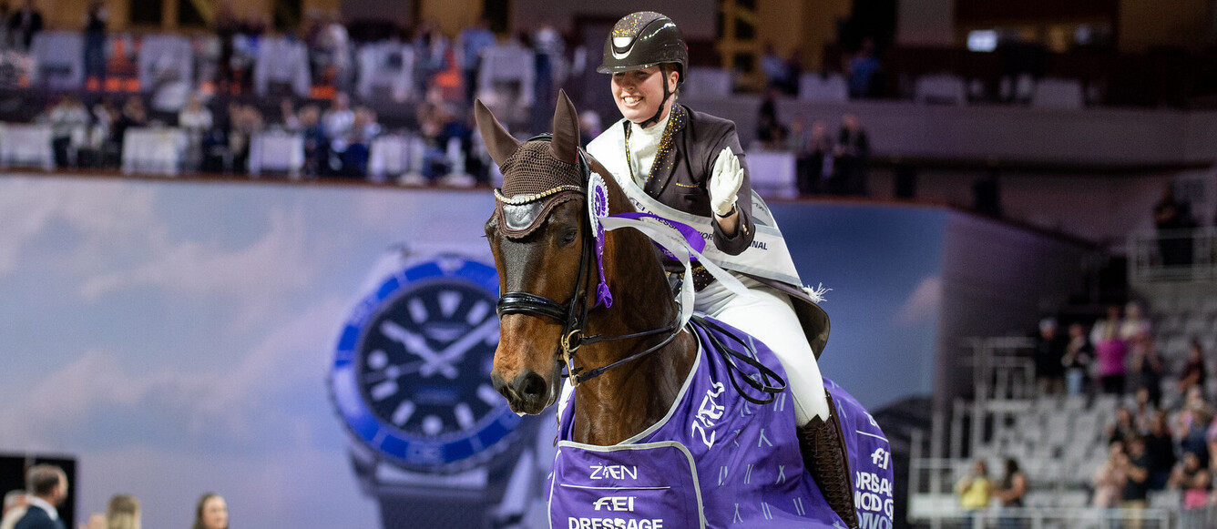 Becky Moody remporte la finale de coupe du monde de dressage 2026