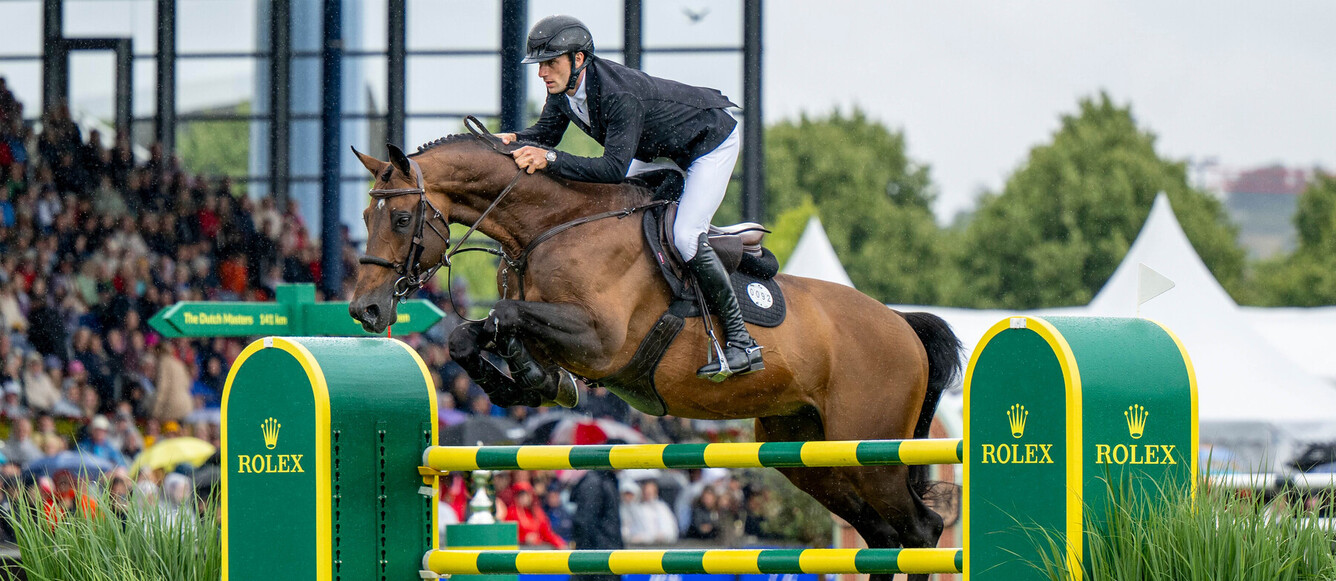 Richard Vogel et United Touch S fouleront la mythique piste du CHIO d'Aix-la-Chapelle avec de grandes et légitimes ambitions. © Rolex