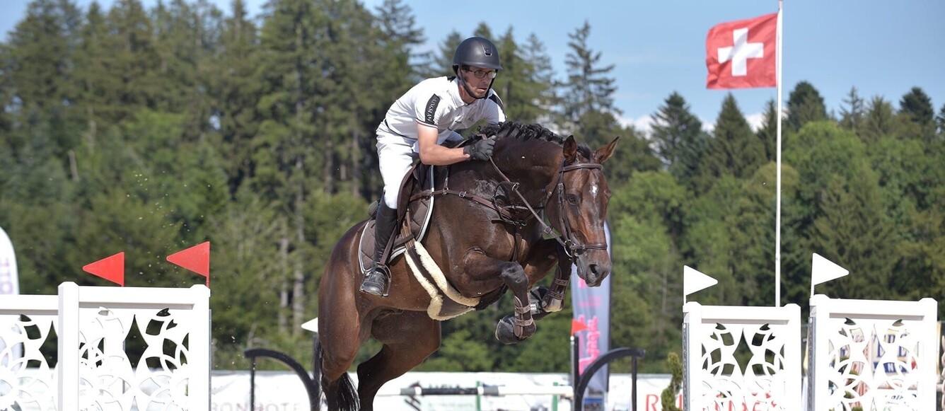 Olivier Meyer et Tic Tac de la Mire. © Geneviève de Sepibus/R