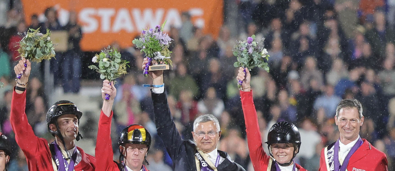 L'Allemagne est championne du monde à domicile à Aix-la-Chapelle. Tiffany Van Halle