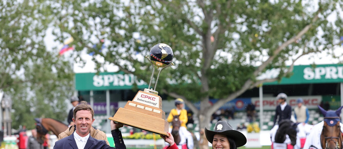 Ben Maher pouvait savourer son premier Masters et son premier Majeur du Rolex Grand Slam. © Tiffany Van Halle