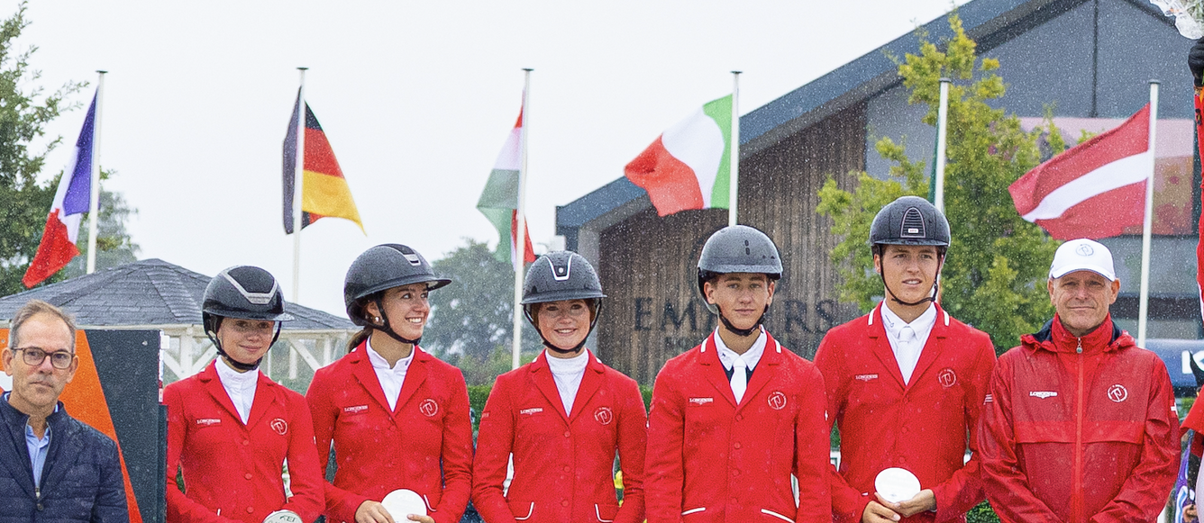 Les juniors ont pris la 2e place de la Finale des Nations de Kronenberg. © Leanjo de Koster