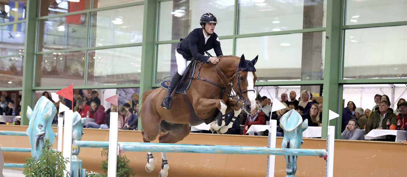 Bryan Smits et Verdi van't Laerhof Z se sont imposés à domicile dans le Grand Prix 2* de Chevenez. © Fabienne Bujard