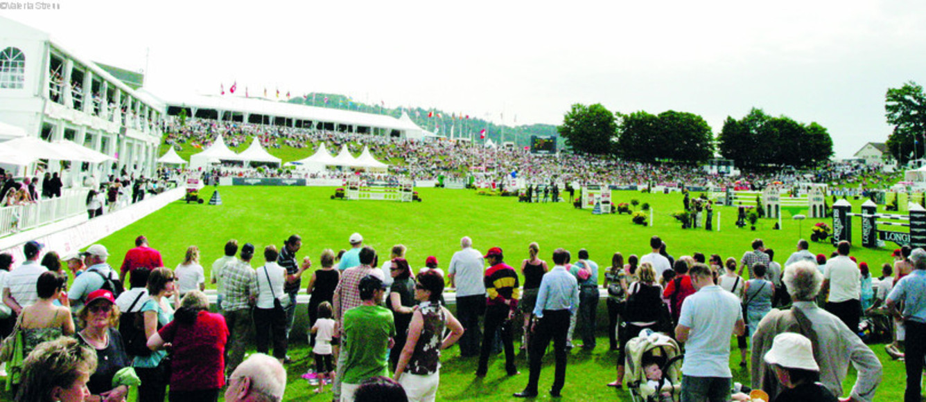 Piste de St-Gall,CSIO de Suisse annulé en 2020