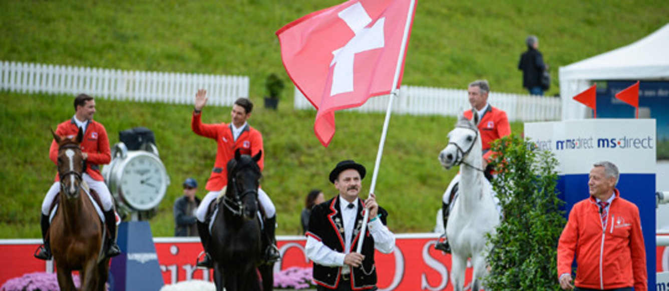 L'équipe suisse,Prix des Nations à St-Gall, dimanche 2 juin 