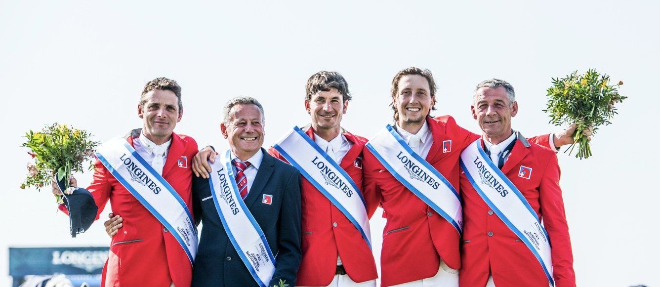 L'équipe de Suisse vainqueur à Samorin 
