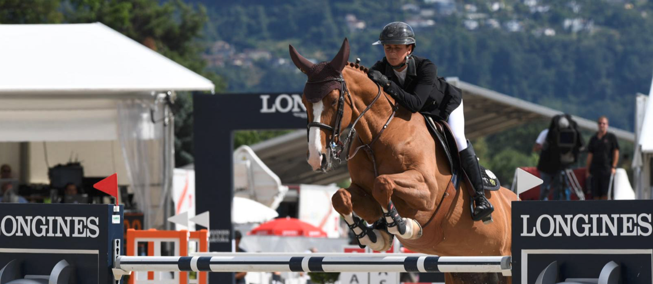 Pénélope Leprevost renoue avec la victoire dans le GP d'Ascona et avec sa nouvelle monture Gain Line