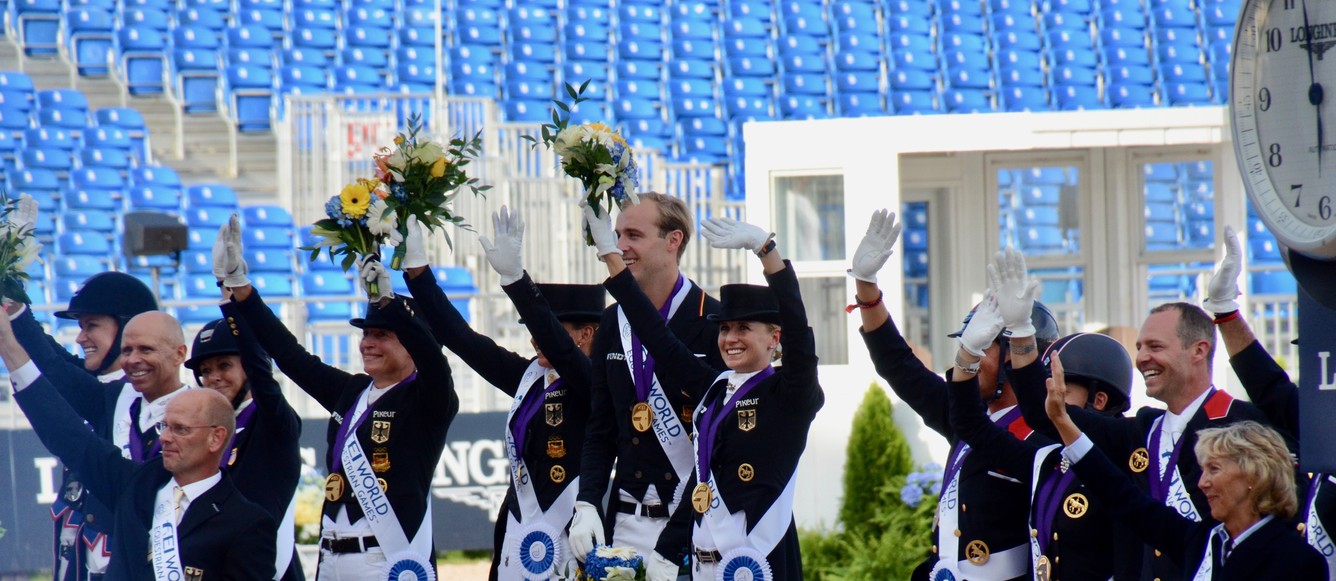 Dressage : Les Allemands triomphent à Tryon