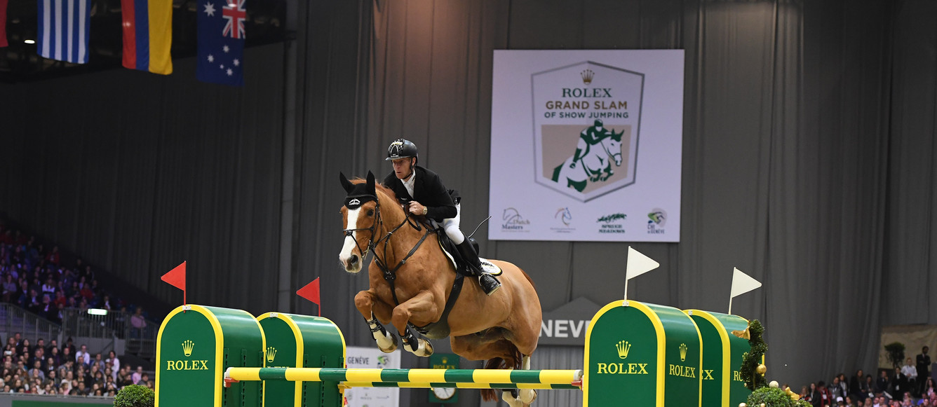 Marcus Ehning riding Pret A ToutWinner of the Rolex Grand Prix at CHI Geneva