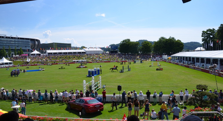 Aaron Vale gagne la grande chasse pour son premier CSIO de St-Gall