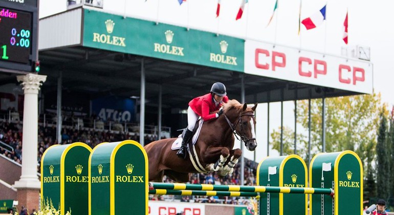 Calgary : Beezie Madden remporte le Masters, devant l’étonnant Australien Rowan Willis. Steve Guerdat 9e