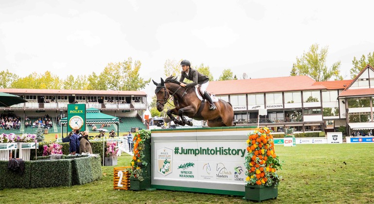 Calgary : triomphe de Steve Guerdat dans le Masters de Spruce Meadows avec Venard de Cerisy