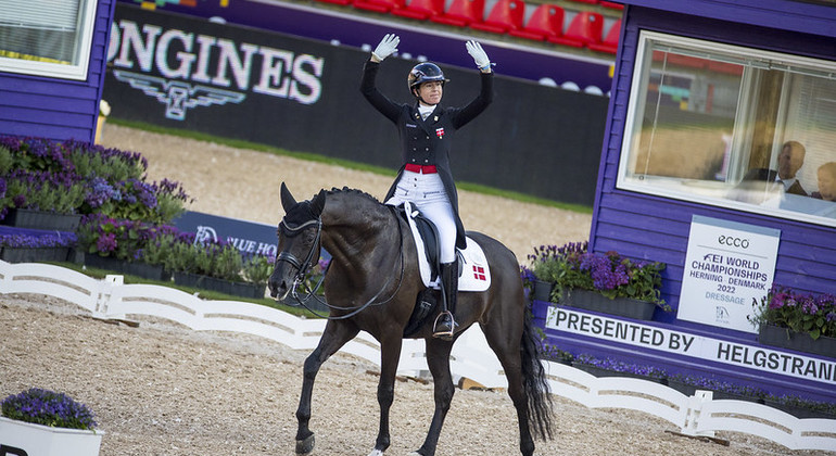 Mondiaux de Herning : grande première, le Danemark règne sur le dressage, la Suisse modeste 14e